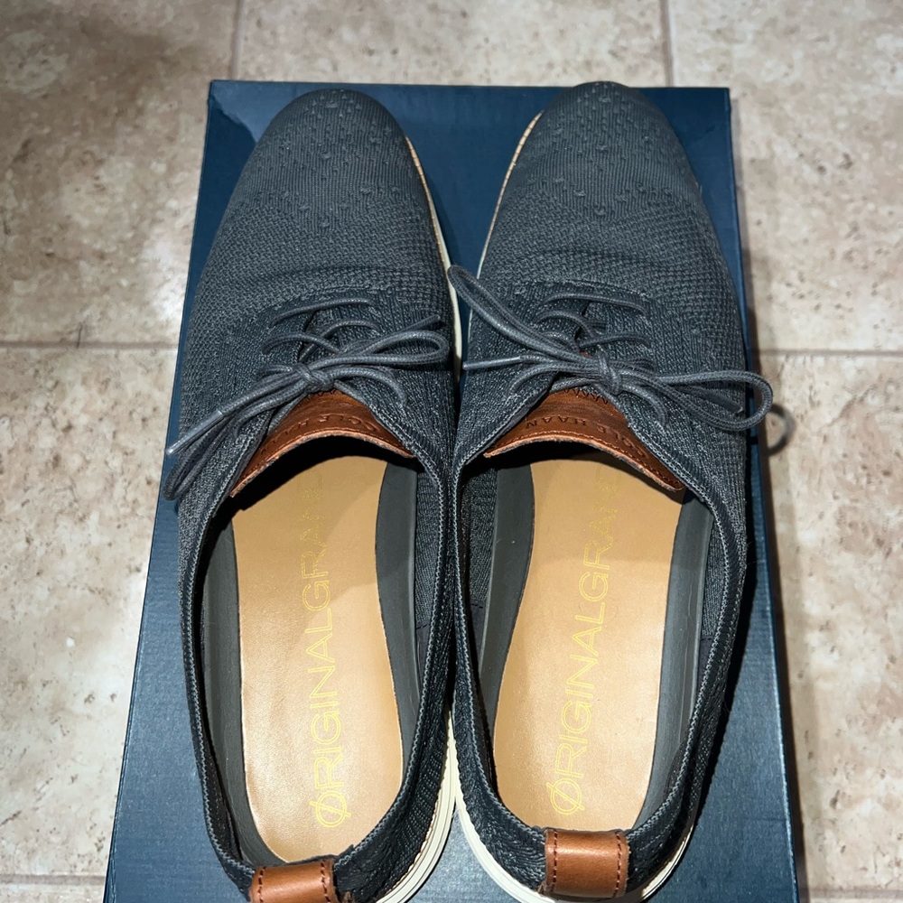 Cole Haan Men's Gray (Magnet/Ivory) Oxford Shoes